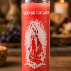 Veladora Virgen de Guadalupe